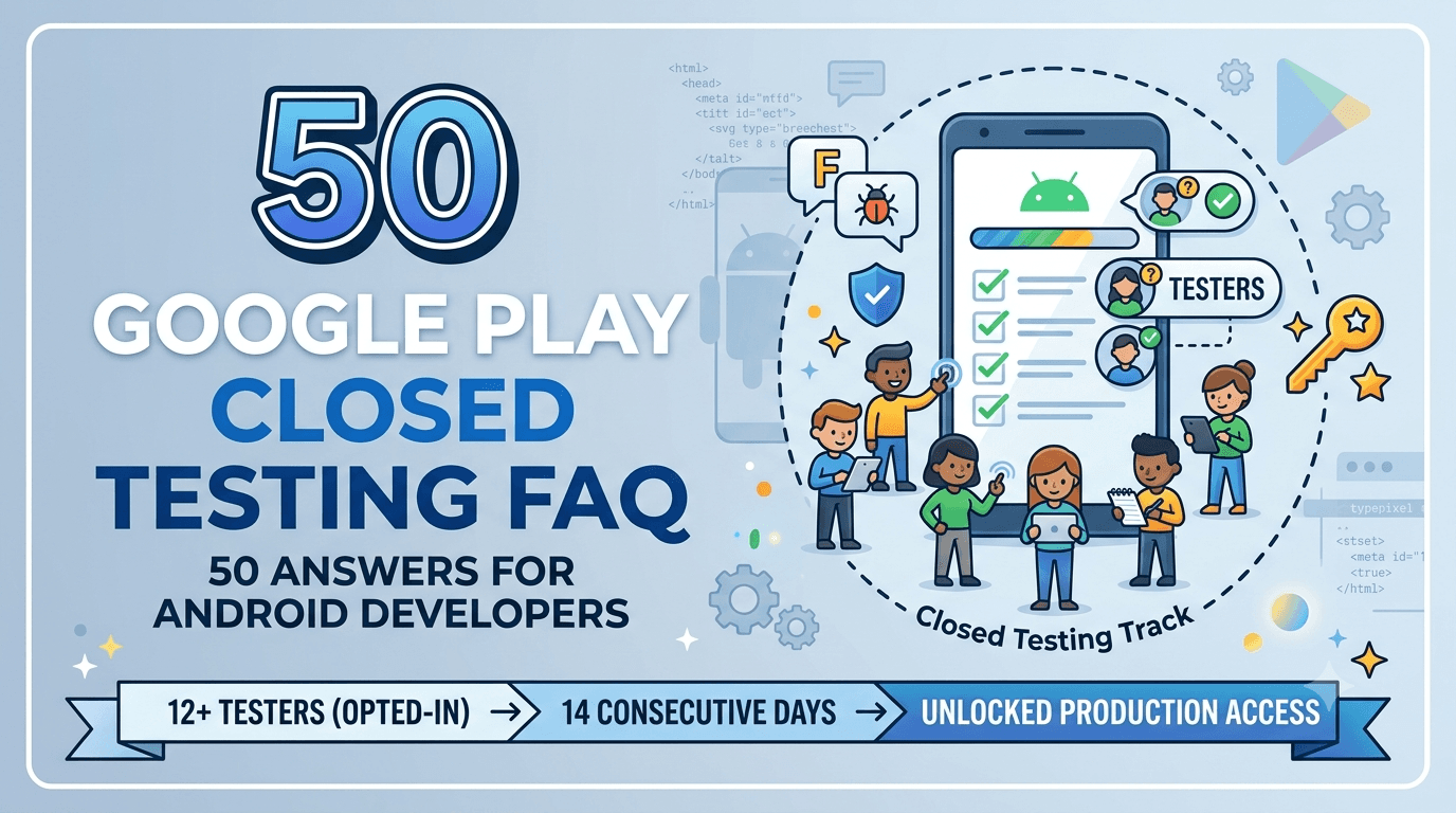 Google Play Closed Testing FAQ: 50 Answers