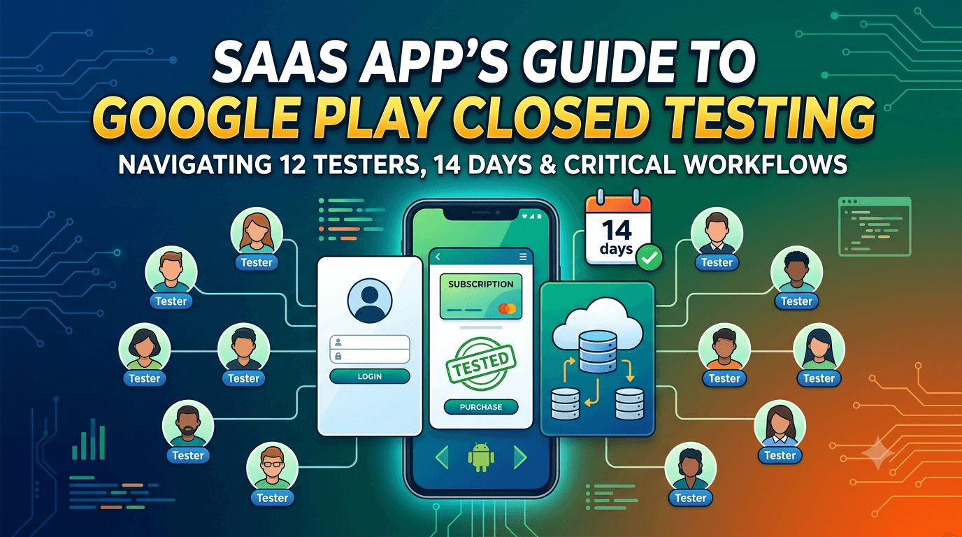 Google Play Closed Testing for SaaS Android Apps