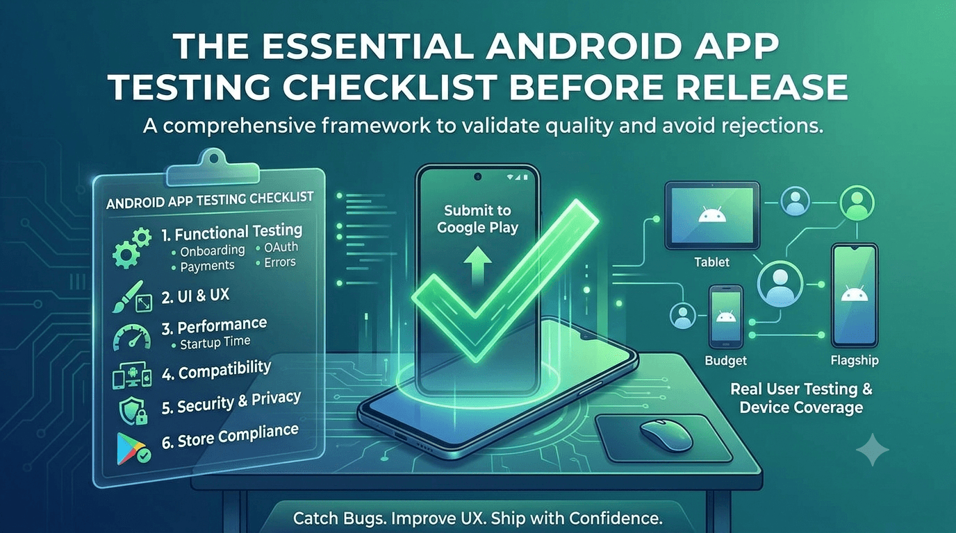 App Testing Checklist Before Release
