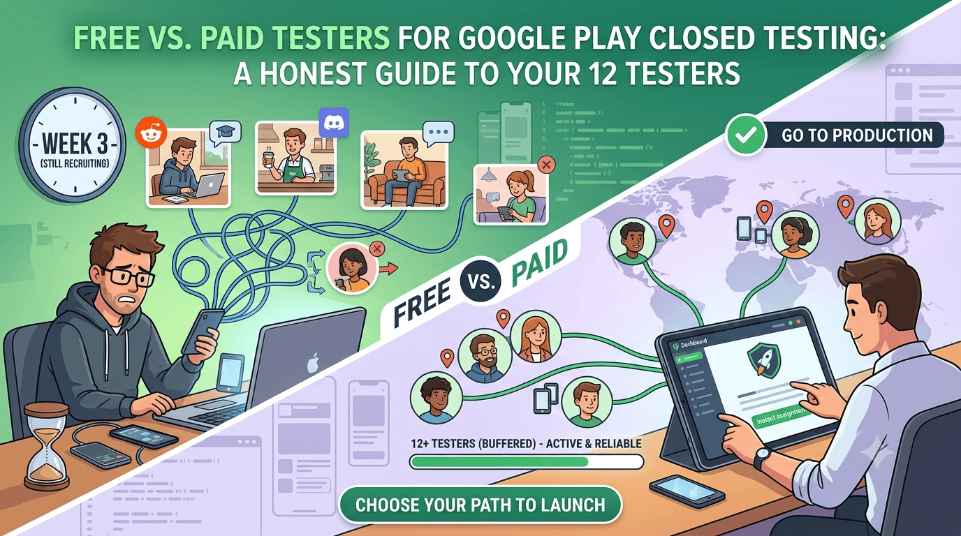 Paid Testers vs Free Testers for Google Play
