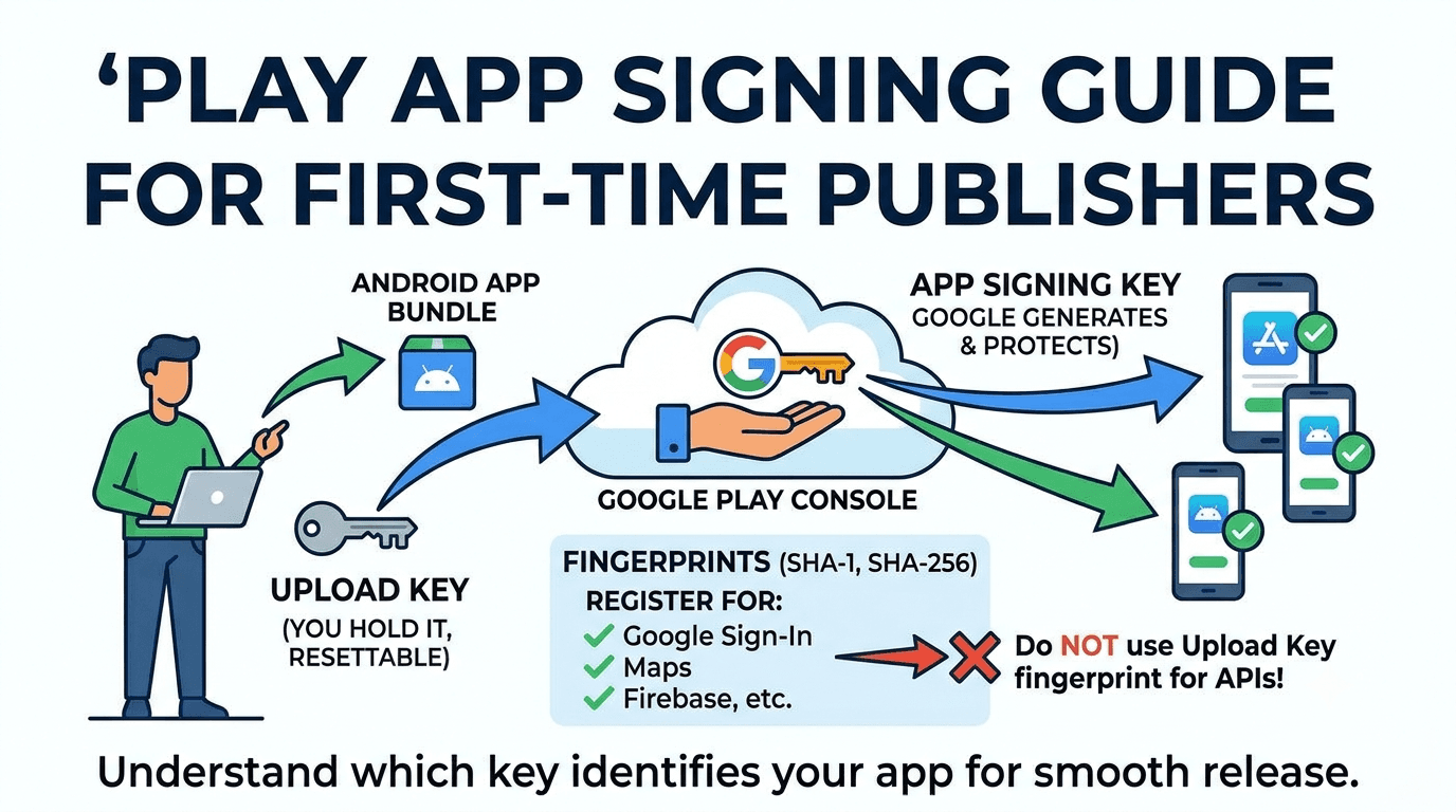 Play App Signing Setup for First-Time Publishers