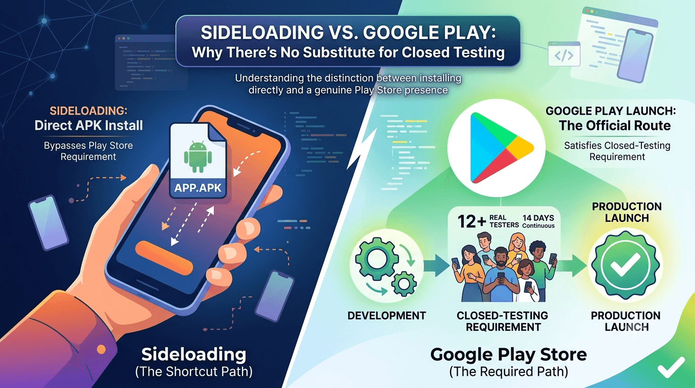 Sideloading vs Play Store Testing: Why It Matters