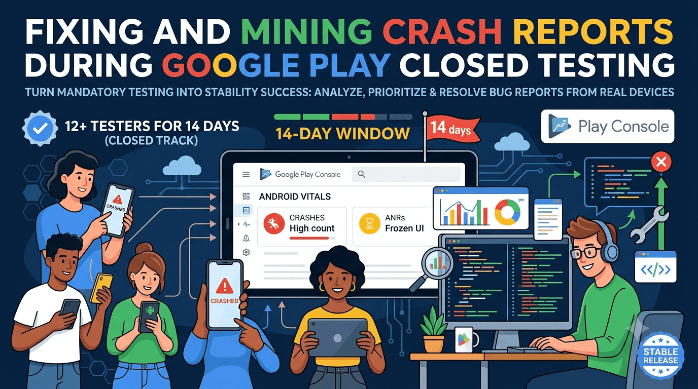 Crash Reports During Closed Testing: Fix Before Production