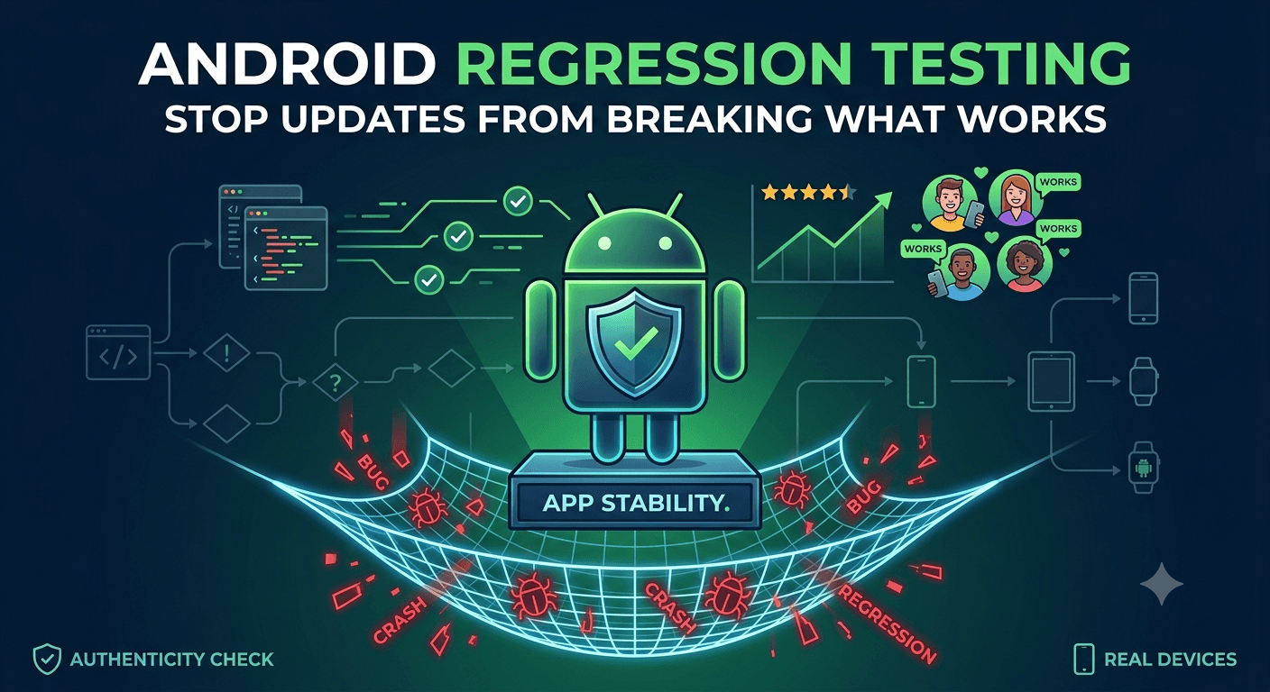 Regression Testing for Android Apps