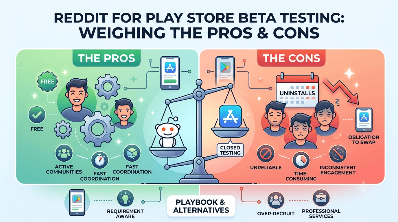Reddit Beta Testers: Pros and Cons for Play Store