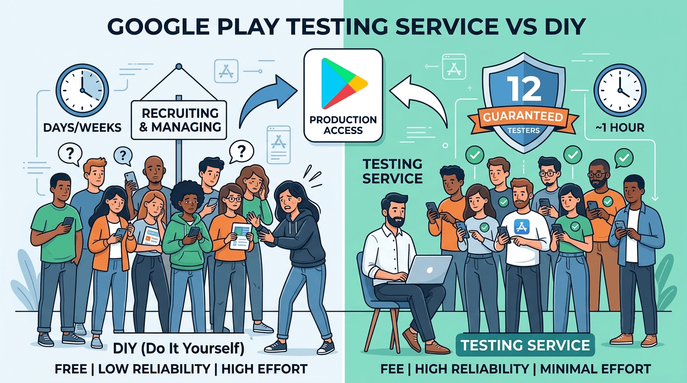 Google Play Testing Service vs DIY: Which Should You Choose?