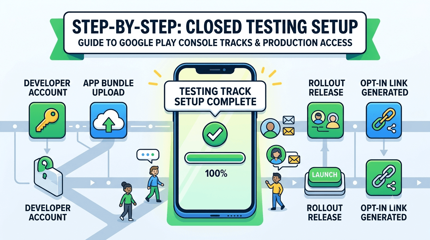 How to Create a Closed Testing Track in Play Console