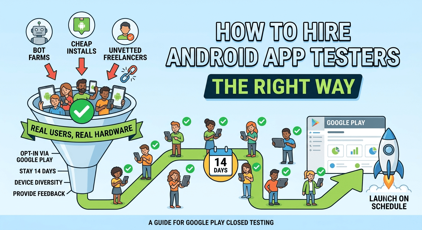 How to Hire Android App Testers