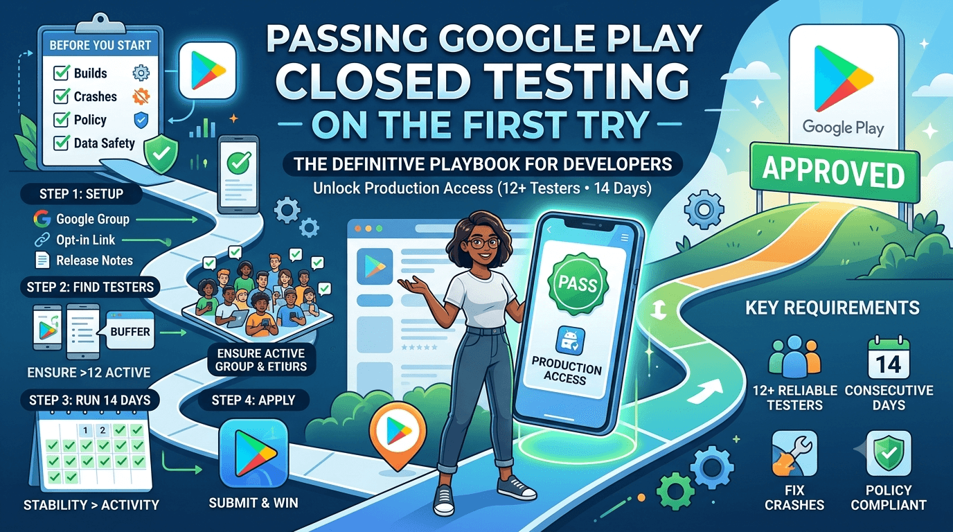 How to Pass Google Play Closed Testing on the First Try