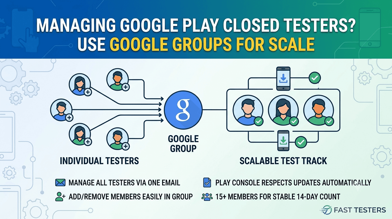 How to Use Google Groups for Closed Testing