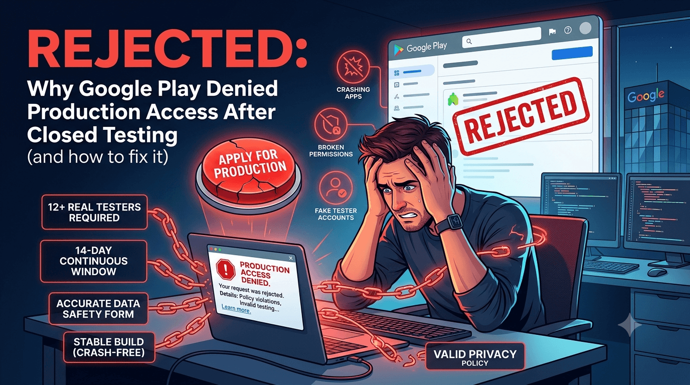 Why Google Rejected My Production Access Request