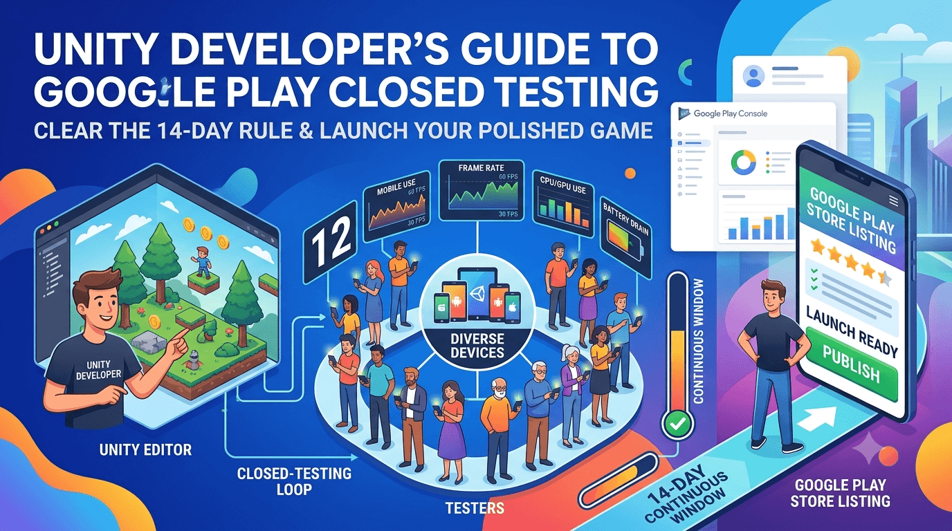 Unity Games and Google Play 14-Day Testing Rule