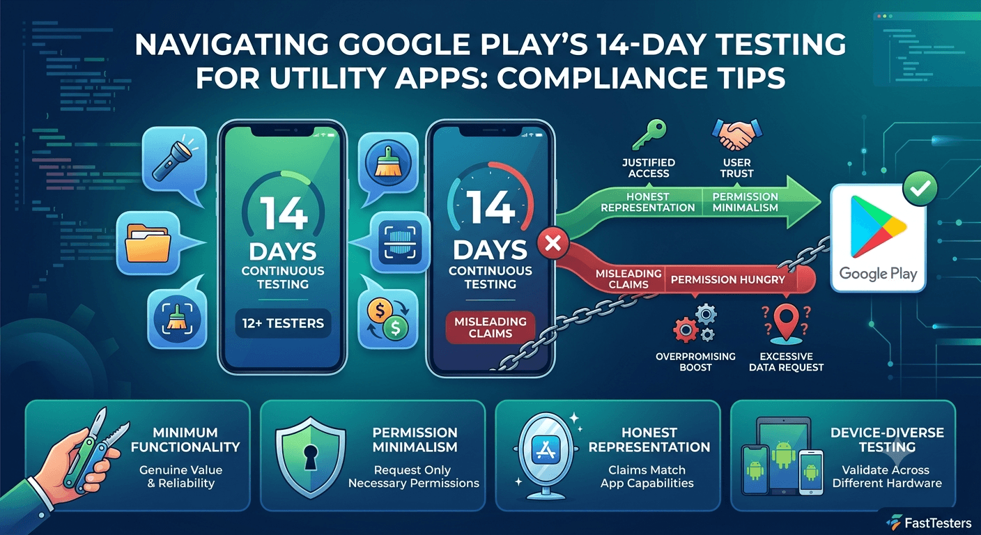 Testing Utility Apps: Play Store Compliance Tips
