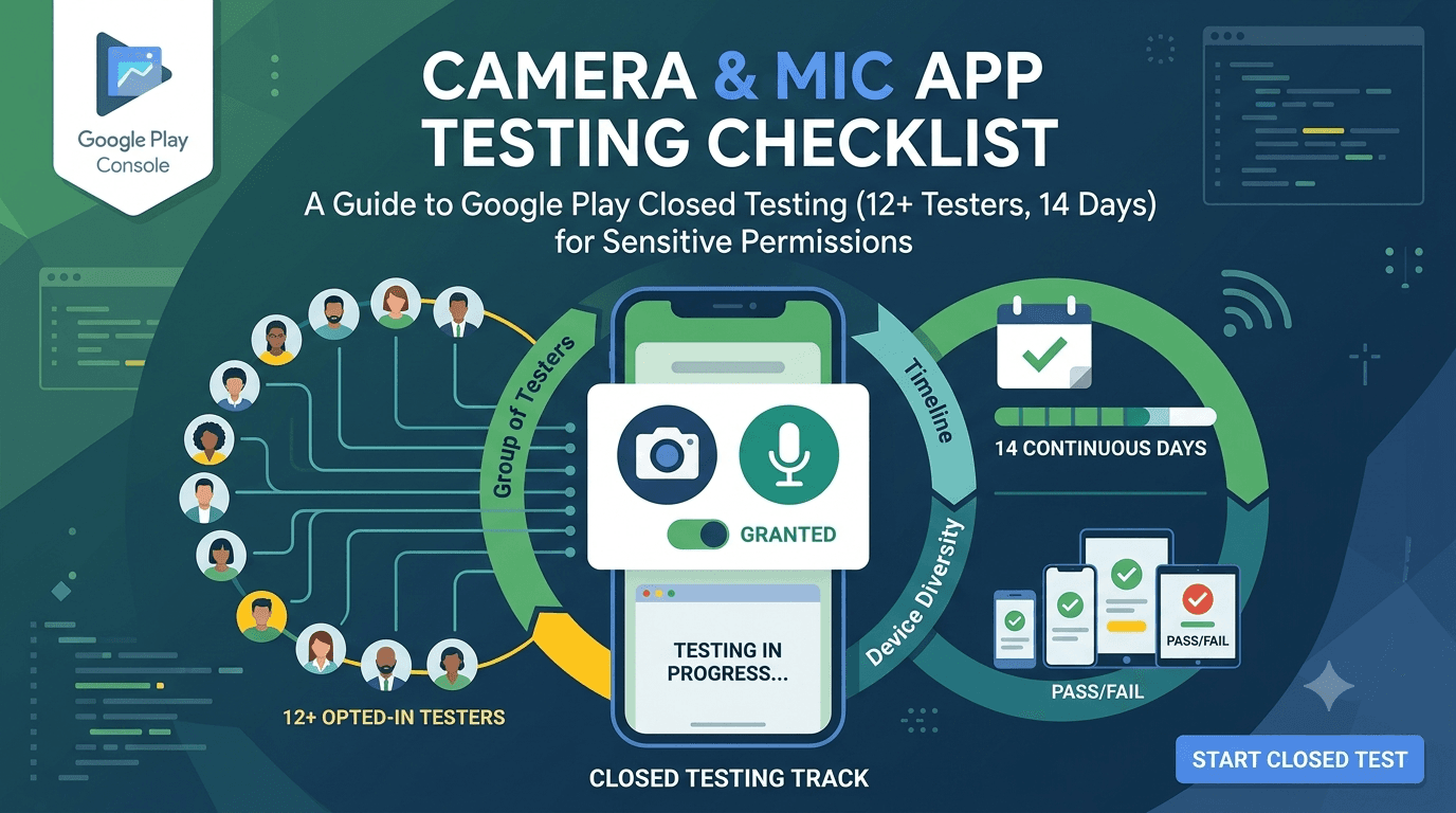 Camera and Microphone Apps: Testing Checklist