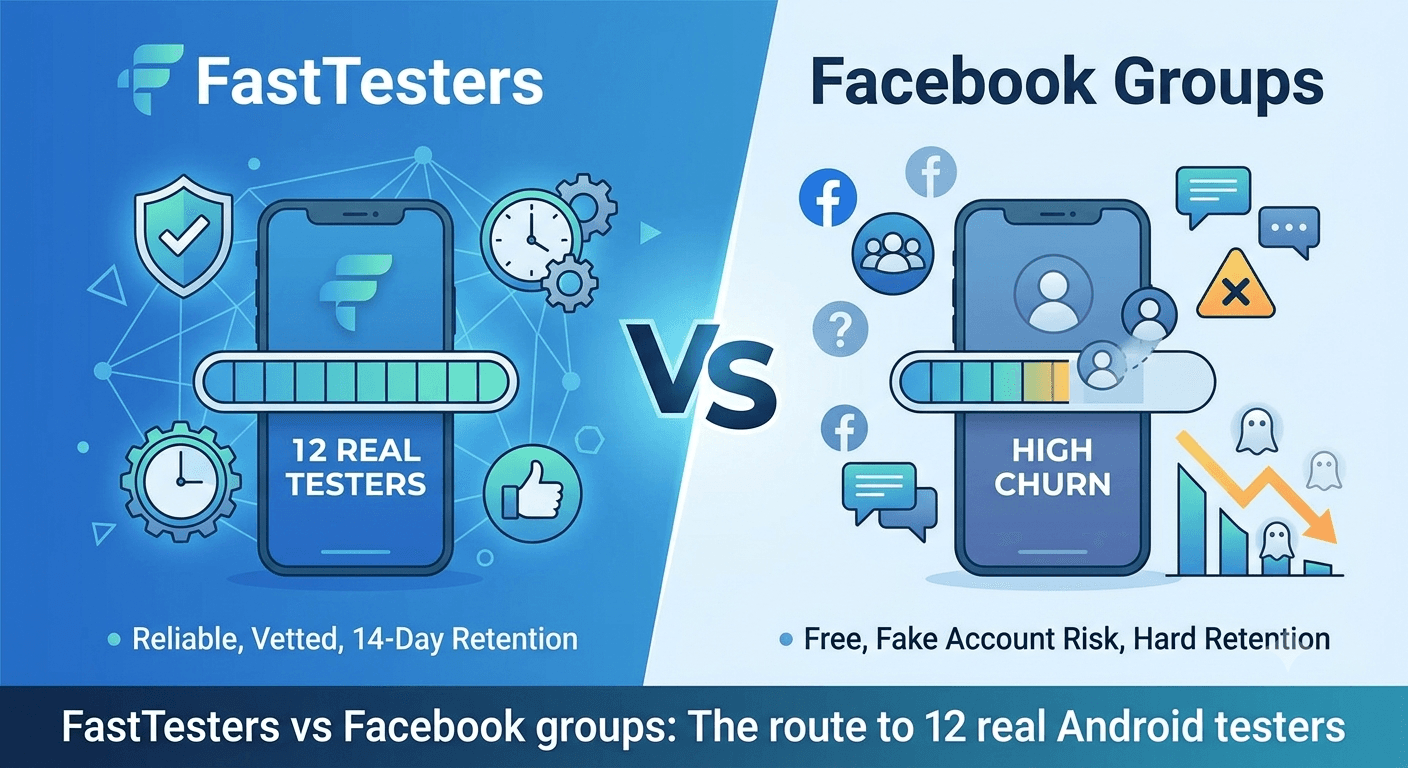 FastTesters vs Facebook Groups for App Testing