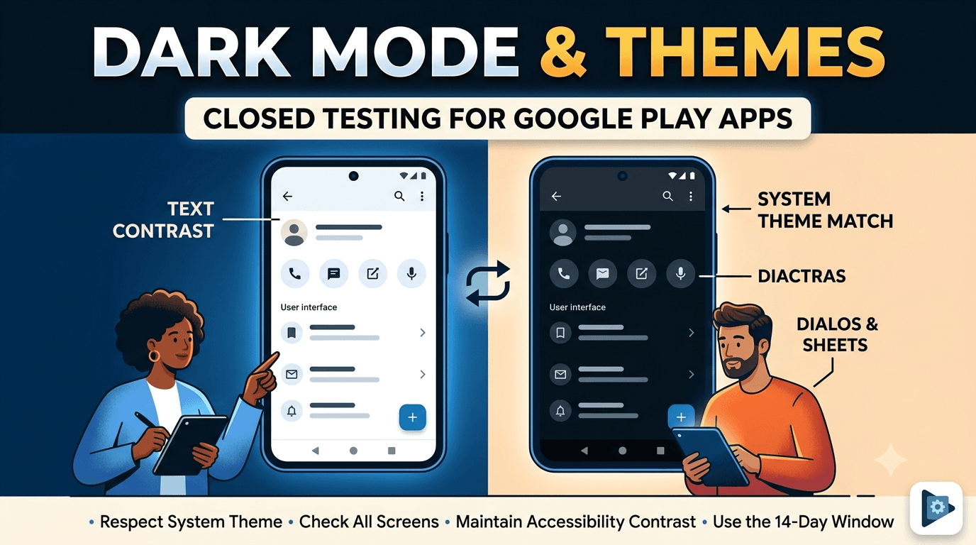 Dark Mode and Theme Testing on Android
