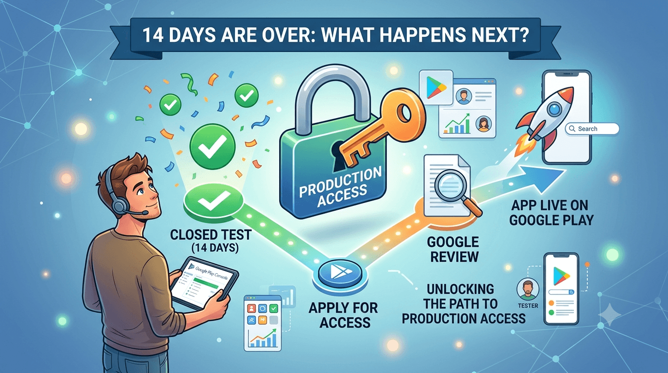 What Happens After 14 Days of Closed Testing?