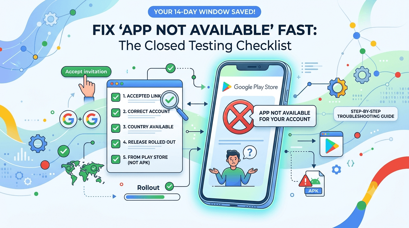 Tester Cannot Install the App? Fix Closed Testing Installs