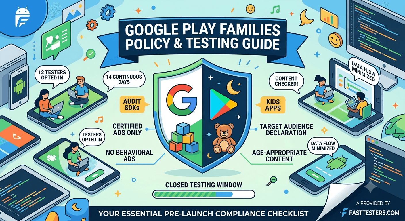 Kids Apps and Google Play Families Policy Testing