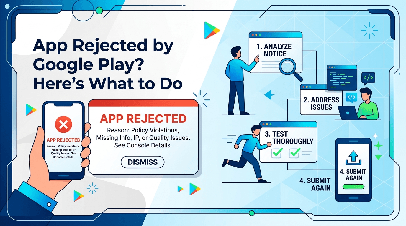 App Rejected by Google Play? Here's What to Do